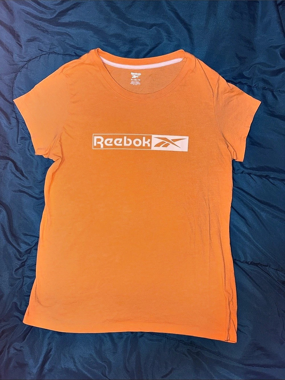 Reebok Graphic Tees Orange & Black XL
